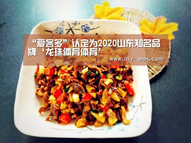 “爱客多”认定为2020山东知名品牌‘龙珠体育体育’(图3) 龙珠体育